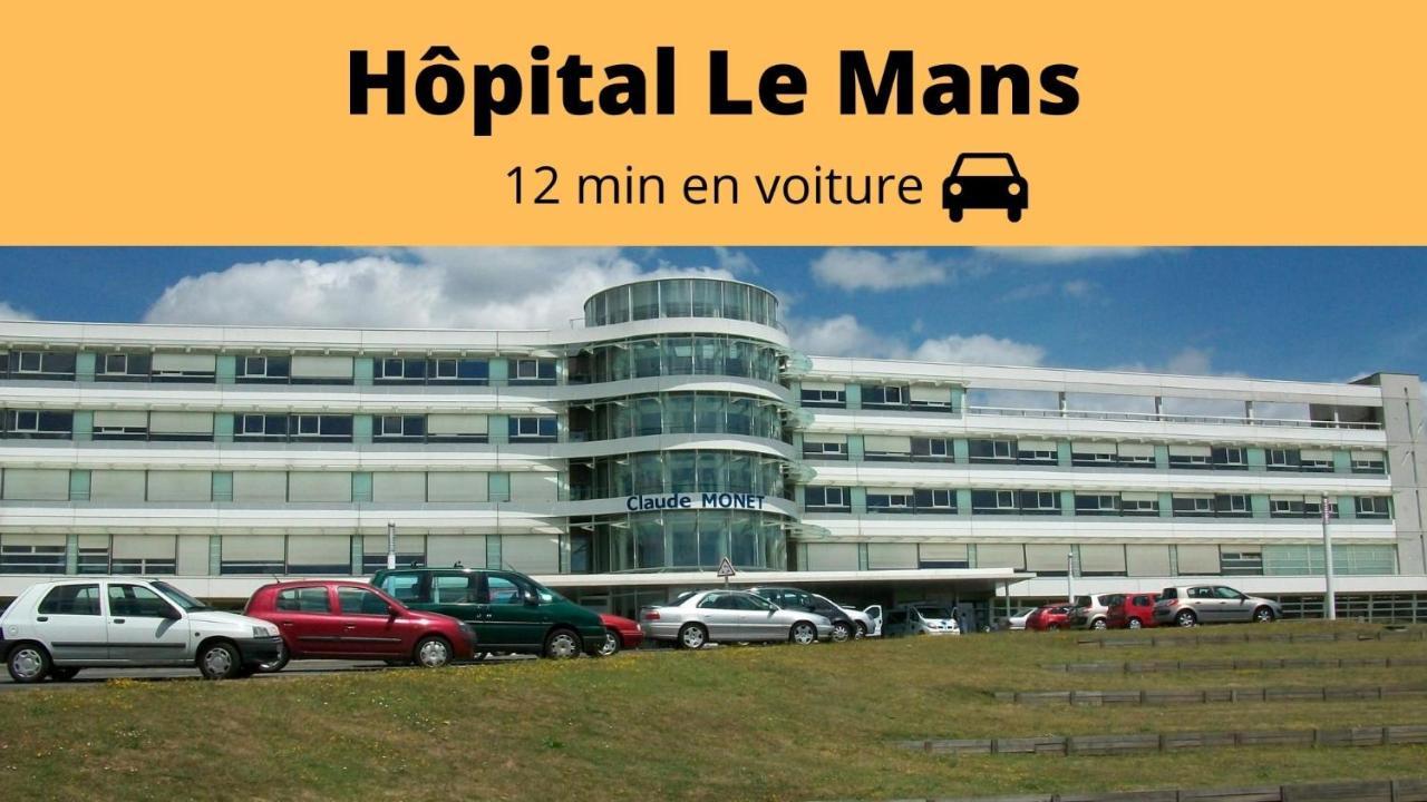 Le Mans - Au Calme - Stationnement Facile - Proche Centre Ville Et Gare Exterior photo